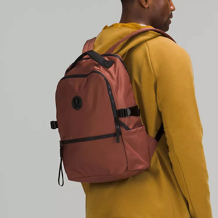 lululemon backpack, lululemon summer collection