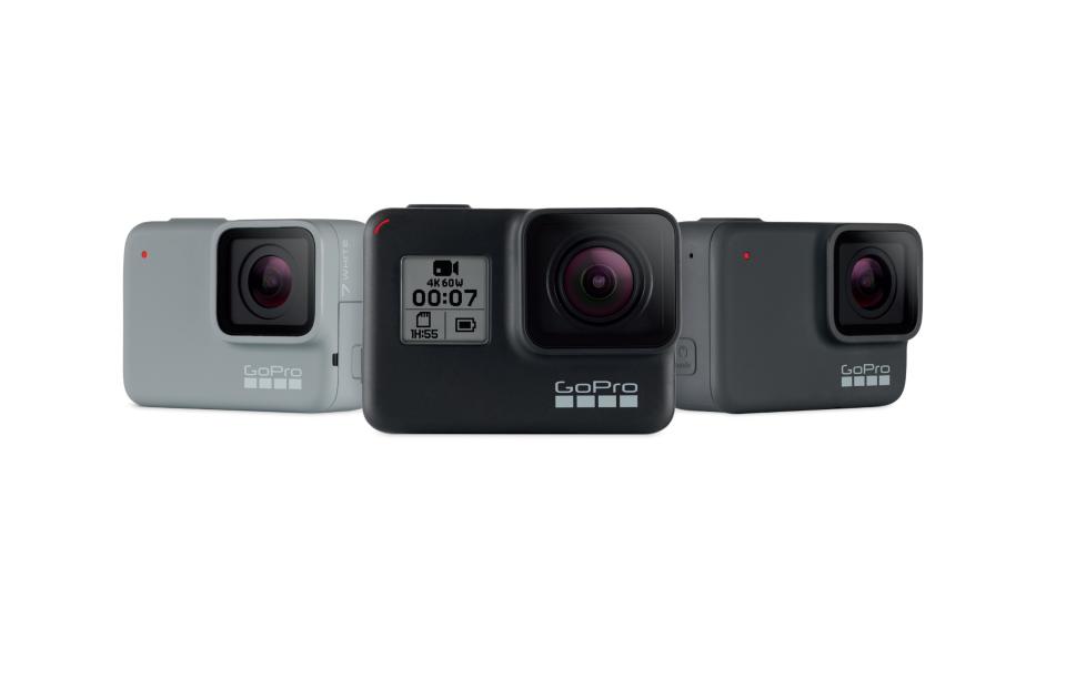 GoPro's Hero7 lineup.