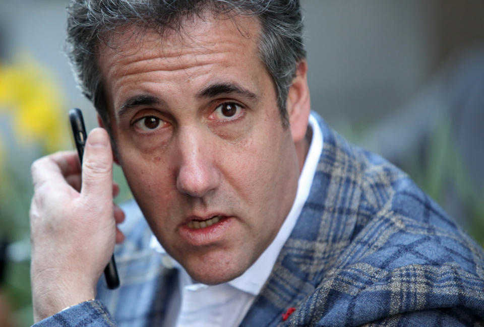 Michael Cohen, President Donald Trump's personal attorney, on Apr. 13, 2018. | Yana Paskova—Getty Images