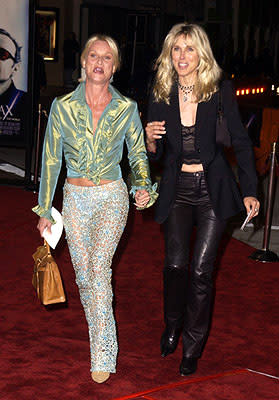 Nicollette Sheridan and Alana Stewart at the Westwood premiere of K-Pax