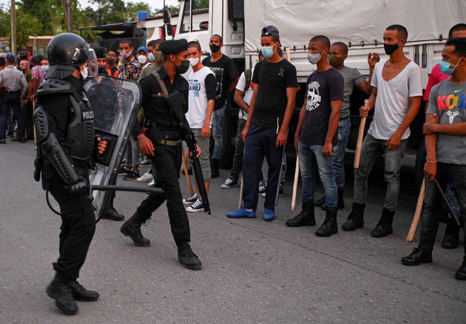 Cuba protests