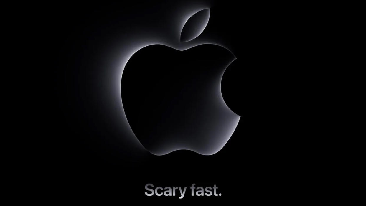  Apple's October event titled scary fast. 