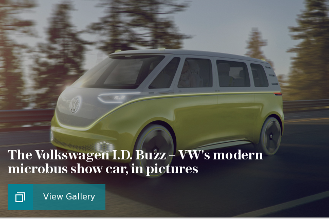 Volkswagen VW I.D. Buzz id Detroit microbus