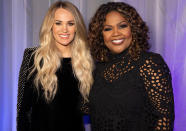 <p>Carrie Underwood joins CeCe Winans for Winans' "An Evening of Thanksgiving" with Compassion International special, streaming through March 6.</p>