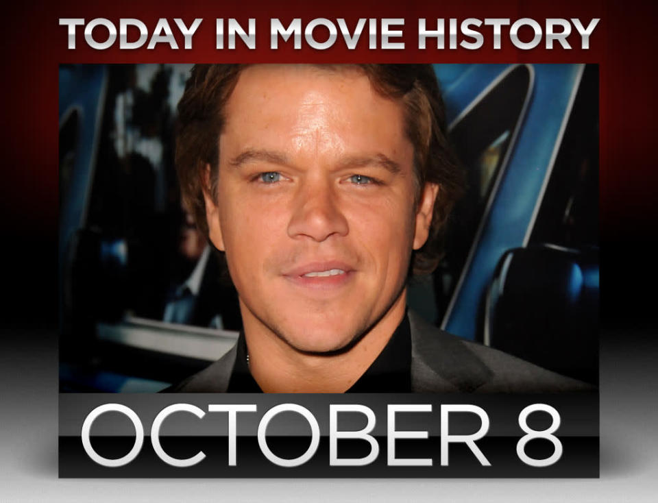 today in movie history, october 8