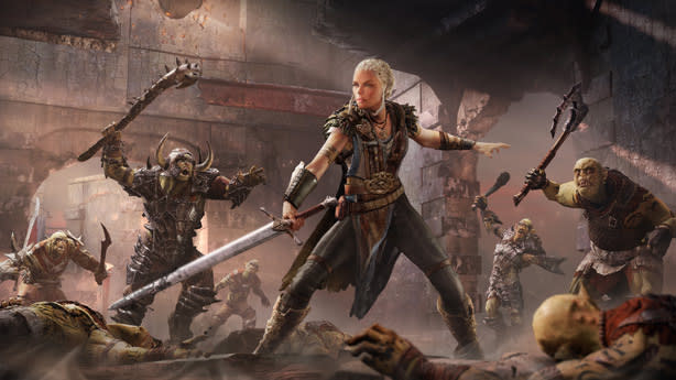  PlayStation Hits Shadow of Mordor (PS4) : Video Games