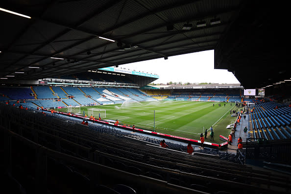 LEEDS, ENGLAND - MAY 04: General view inside the stadium prior to the Sky Bet Championship match between Leeds United and Southampton FC at Elland Road on May 04, 2024 in Leeds, England. (Photo by Ed Sykes/Getty Images)