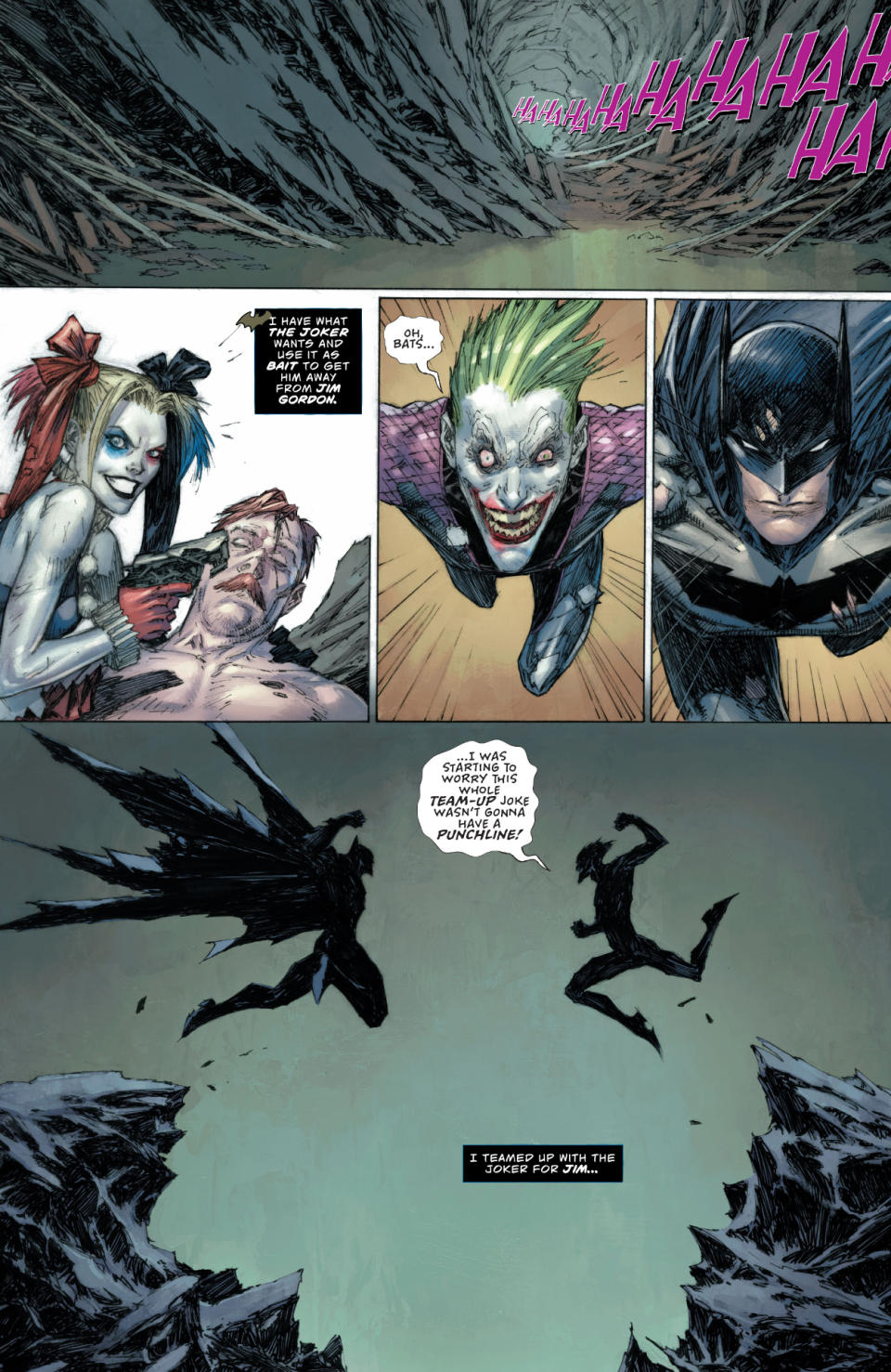 Batman & Joker: Deadly Duo #7 interior art