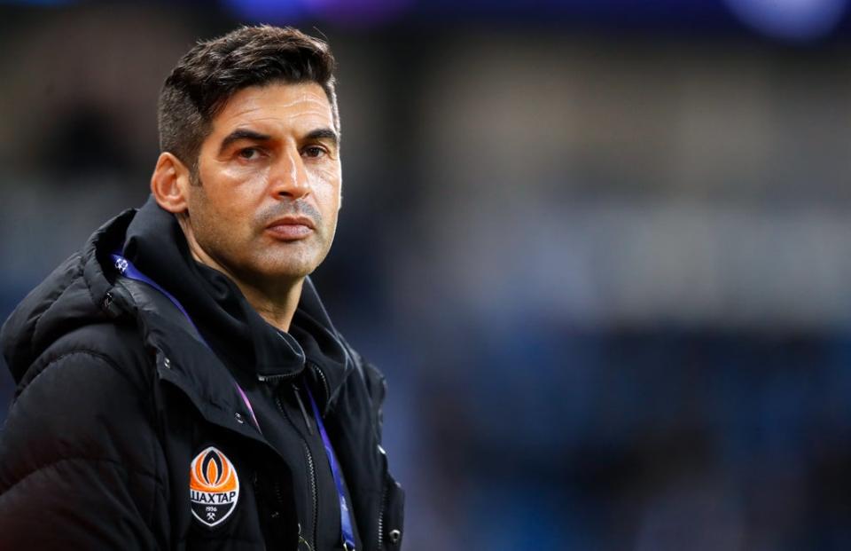 Former Roma and Shakhtar Donetsk manager Paulo Fonseca has been heavily linked with the vacancy at St James’ Park (Martin Rickett/PA) (PA Archive)