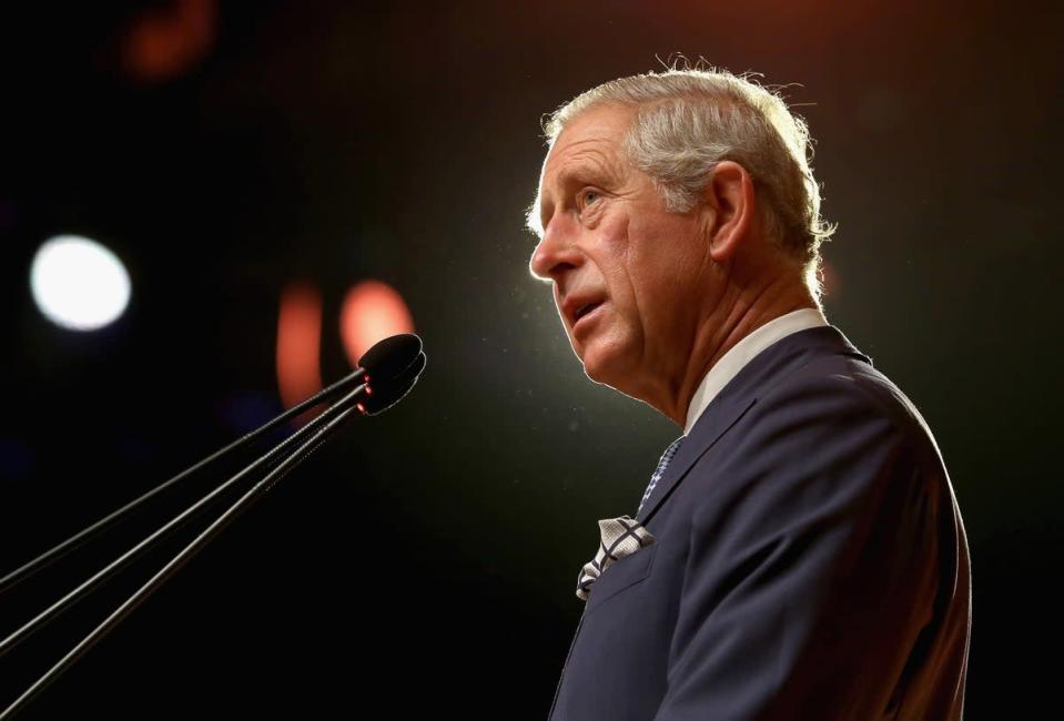 Charles speaking at the Commonwealth Heads of Government Meeting in Colombo, Sri Lanka (Chris Jackson/PA) (PA Archive)