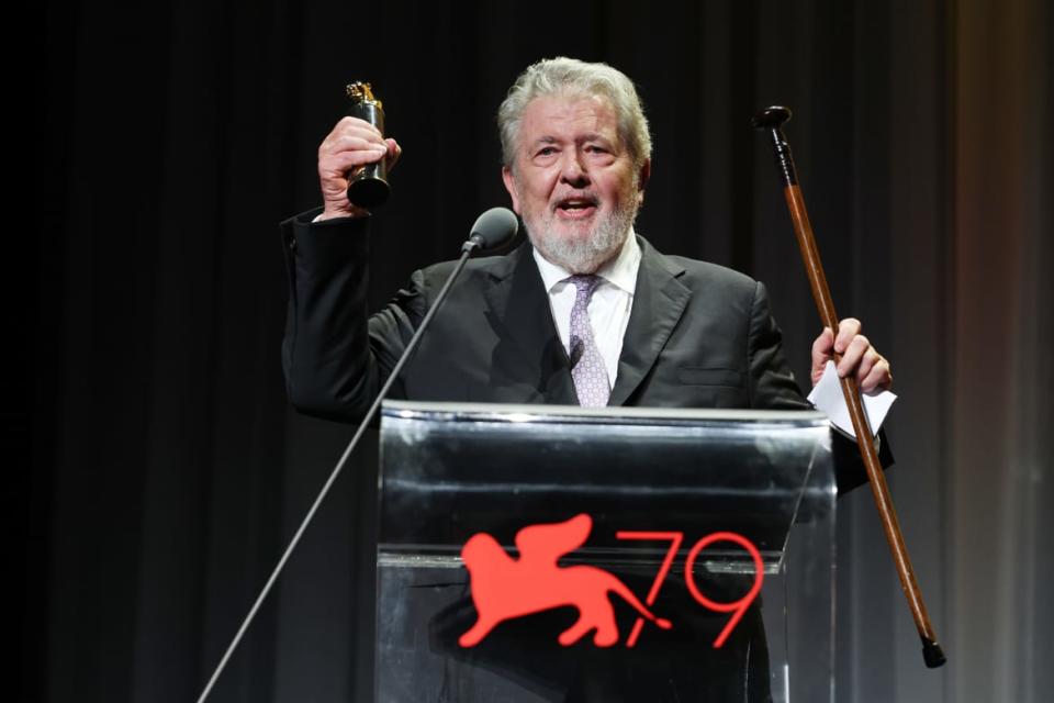 <div class="inline-image__caption"><p>Director Walter Hill speaks on stage as he is awarded with the Cartier Glory To the Filmmaker Award during the 79th Venice Film Festival on Sept. 6, 2022, in Venice, Italy. </p></div> <div class="inline-image__credit">Vittorio Zunino Celotto/Getty</div>