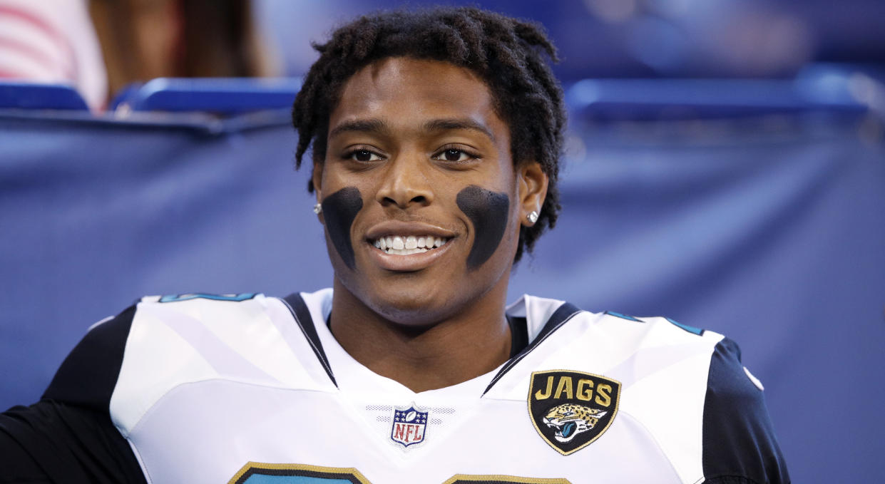 Jalen Ramsey says if you give him some time, he could make the NHL. (Photo by Joe Robbins/Getty Images)