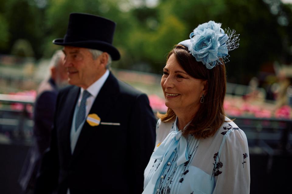 The Middletons will appear at Wimbledon today (AFP via Getty Images)