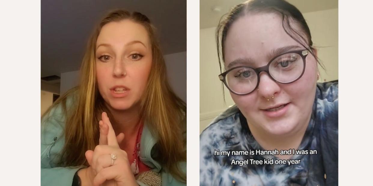 Angel tree kids speak out on TikTok