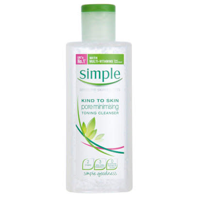 Simple Kind To Skin Pore Minimising Toning Cleanser