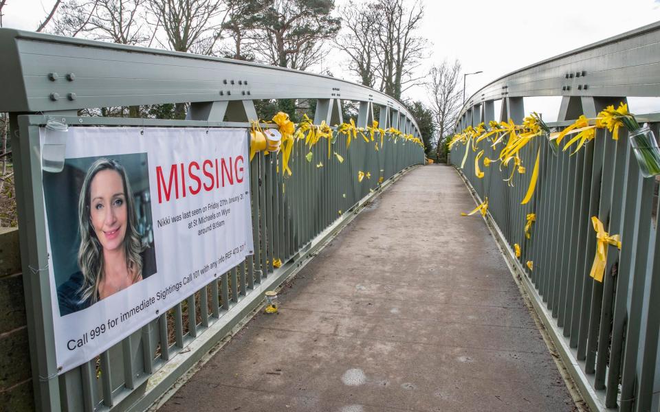 Friends have launched a yellow ribbon campaign to bring Nicola home - Jason Roberts/PA Wire