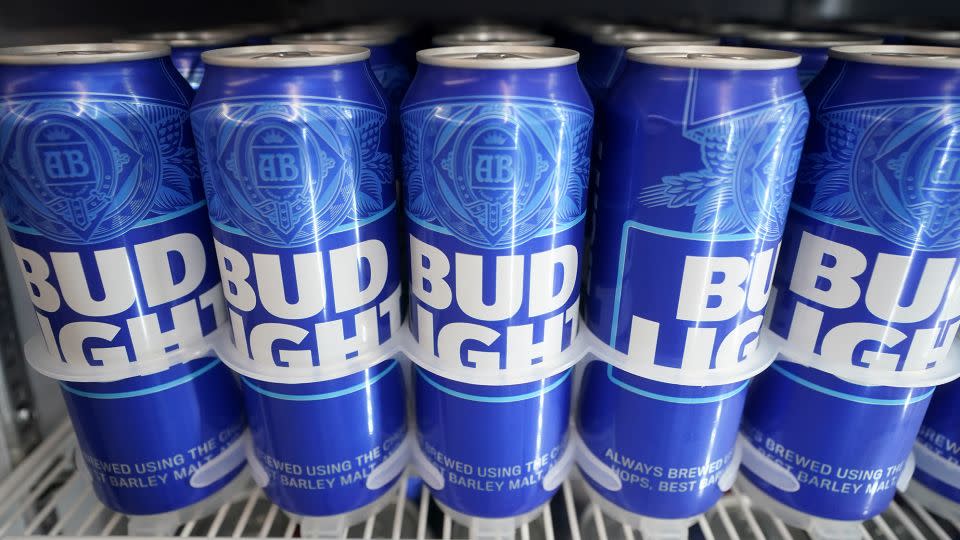 Right-wing activists targeted Bud Light after its partnership with a transgender influencer. - Jeff Chiu/AP