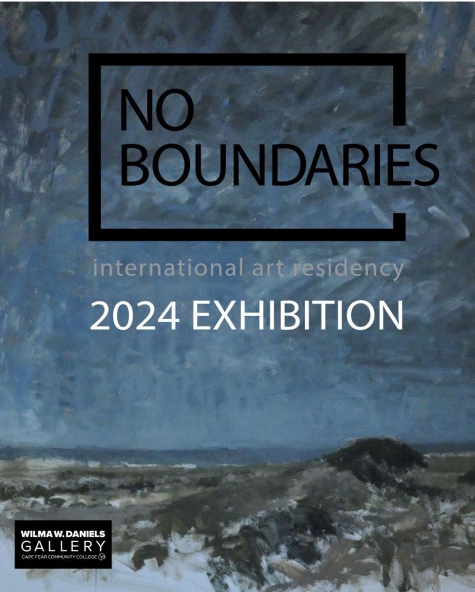 The annual No Boundaries International Art Residency opens its annual exhibition Jan. 20 at CFCC's Wilma Daniels Gallery.
