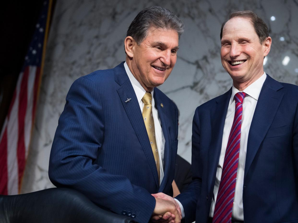 Ron Wyden Joe Manchin