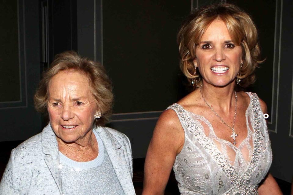 Nancy Rivera/Shutterstock Ethel Kennedy and her daughter Kerry Kennedy attend the RFK Ripple of Hope Awards dinner in 2013