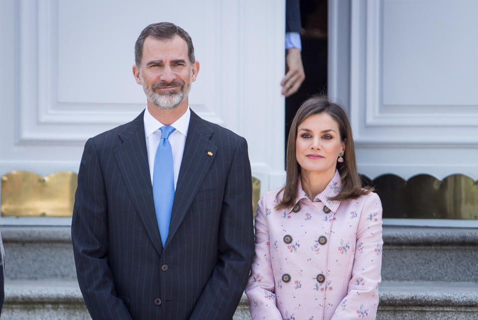 Letizia y el Rey Felipe