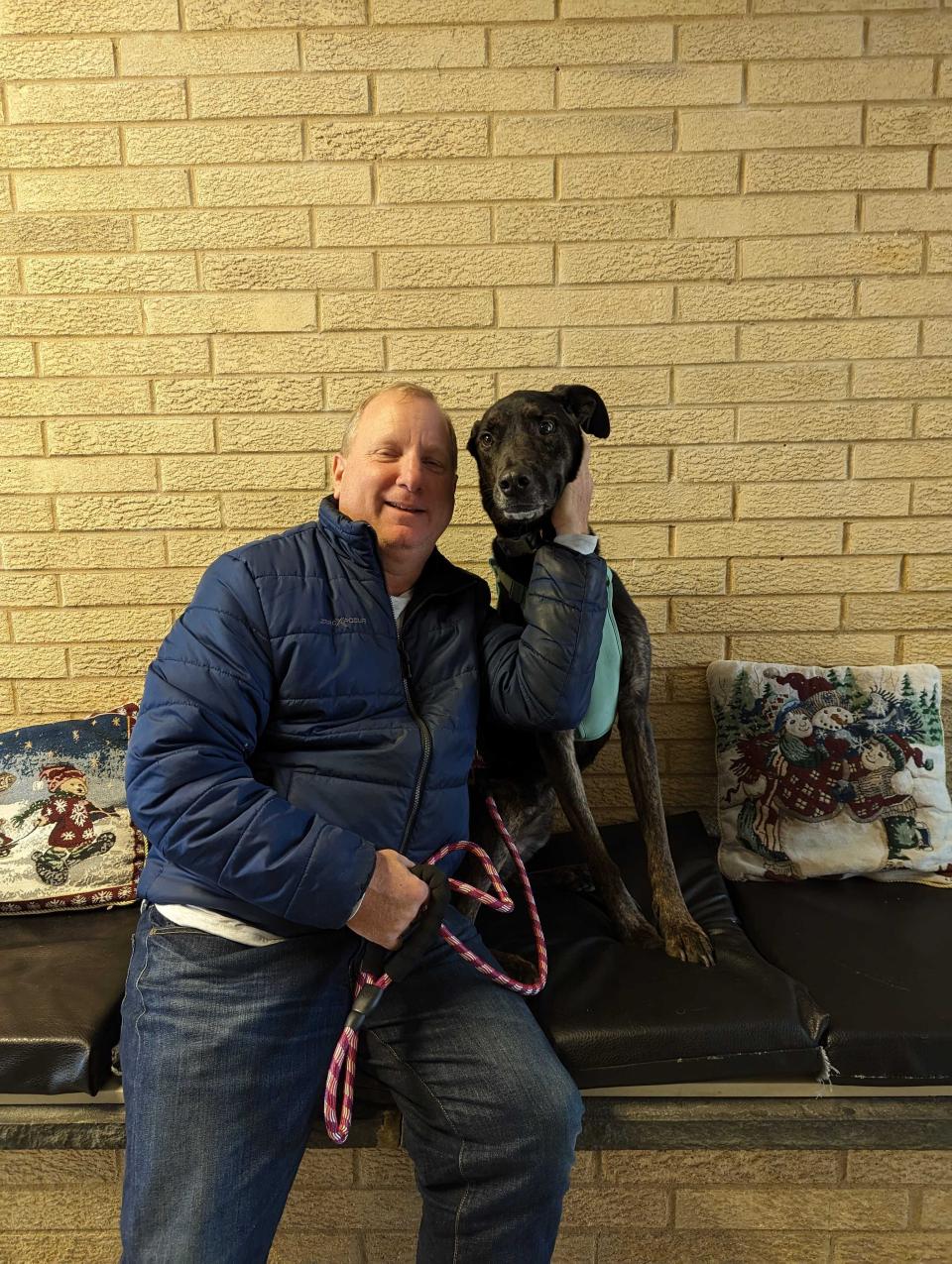 Doyle and Ace's official adoption picture at HAP Stanton/Christiana.