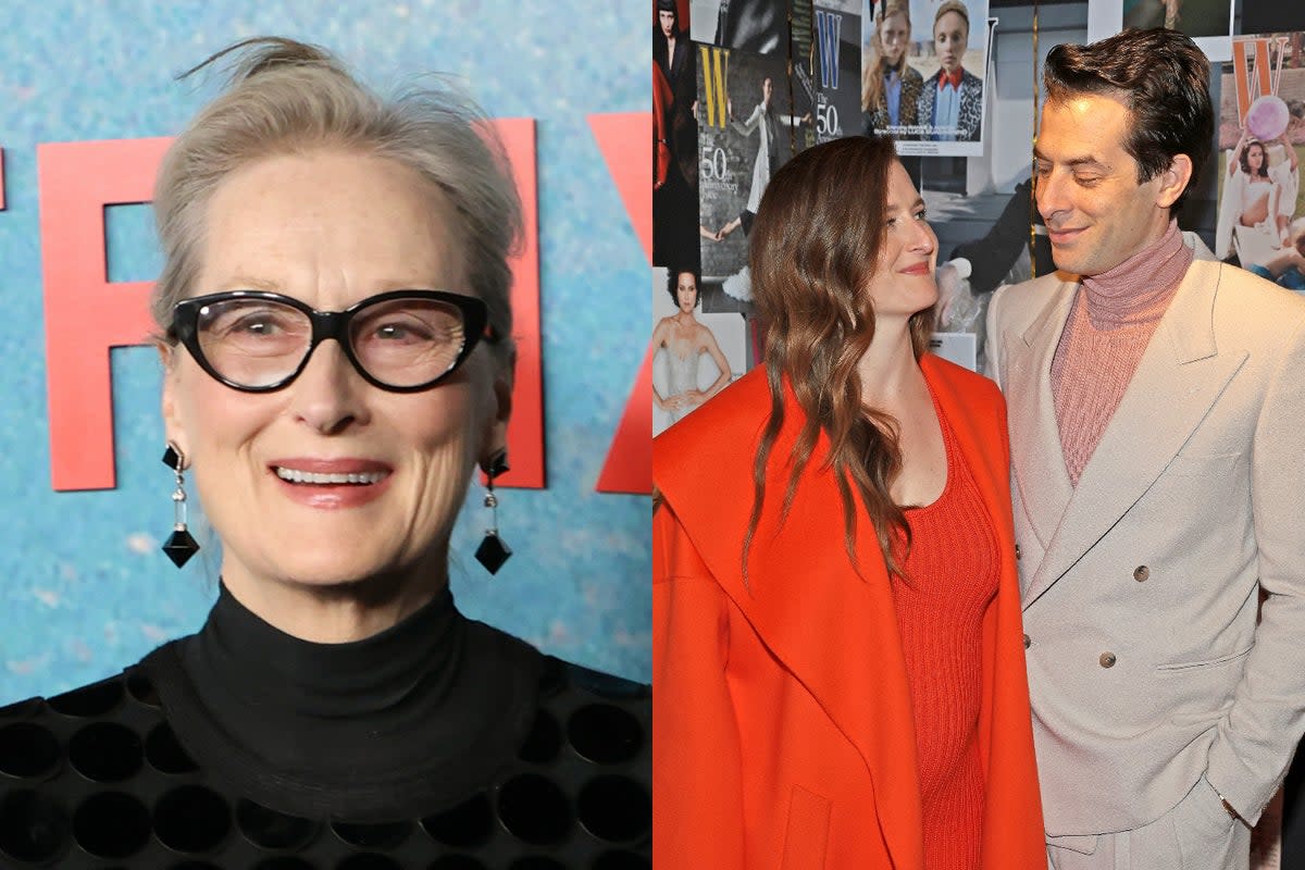 Meryl Streep’s daughter Grace Gummer is expecting a baby with husband Mark Ronson  (Getty)