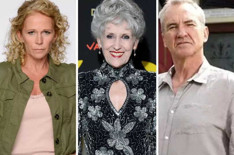 EastEnders legends Lucy Benjamin, Anita Dobson and Larry Lamb are also starring in the Paramount drama -Credit:BBC and Getty