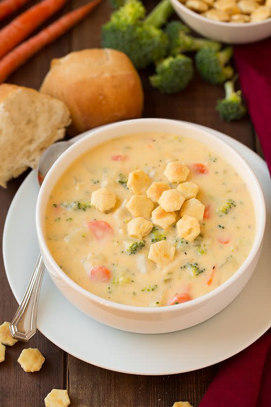 Broccoli Cheese Potato Soup