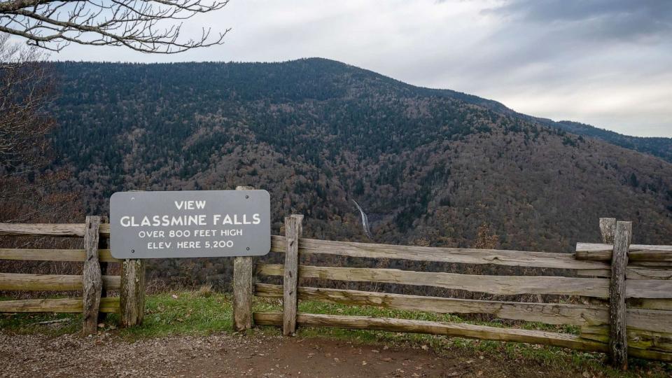 PHOTO: The Glassmine Falls overlook on the Blue Ridge Parkway near Asheville, N.C. in this undated stock photo. (STOCK PHOTO/Getty Images)