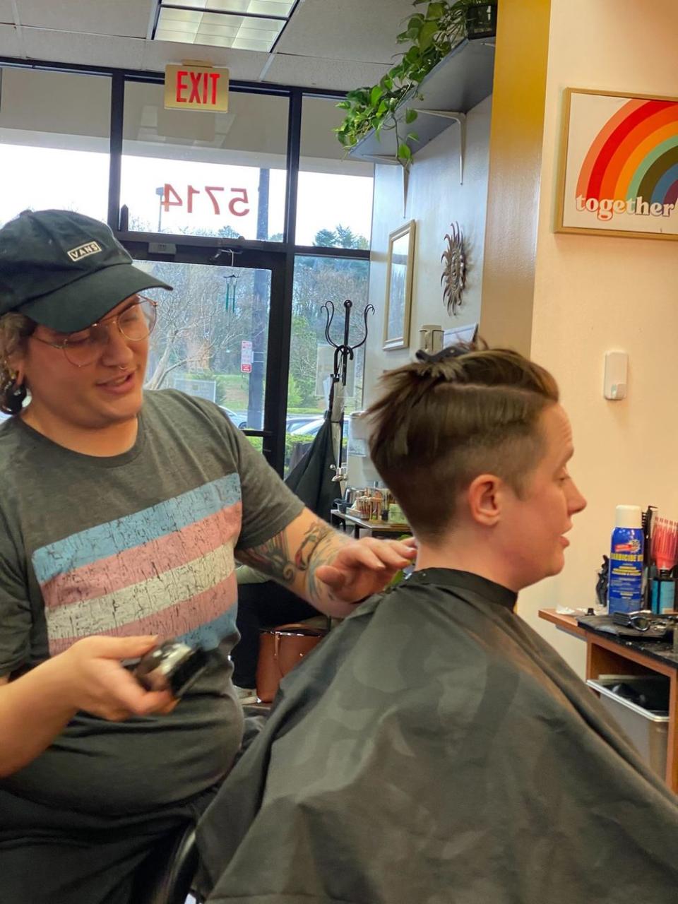 TDOV 2024 Autonomy Salon and Wellness RVA Gender Affirming Haircut Fundraiser