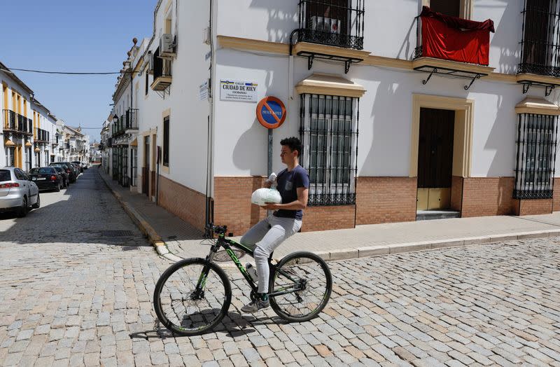 The Spanish town of Fuentes de Andalucia in support of Ukraine