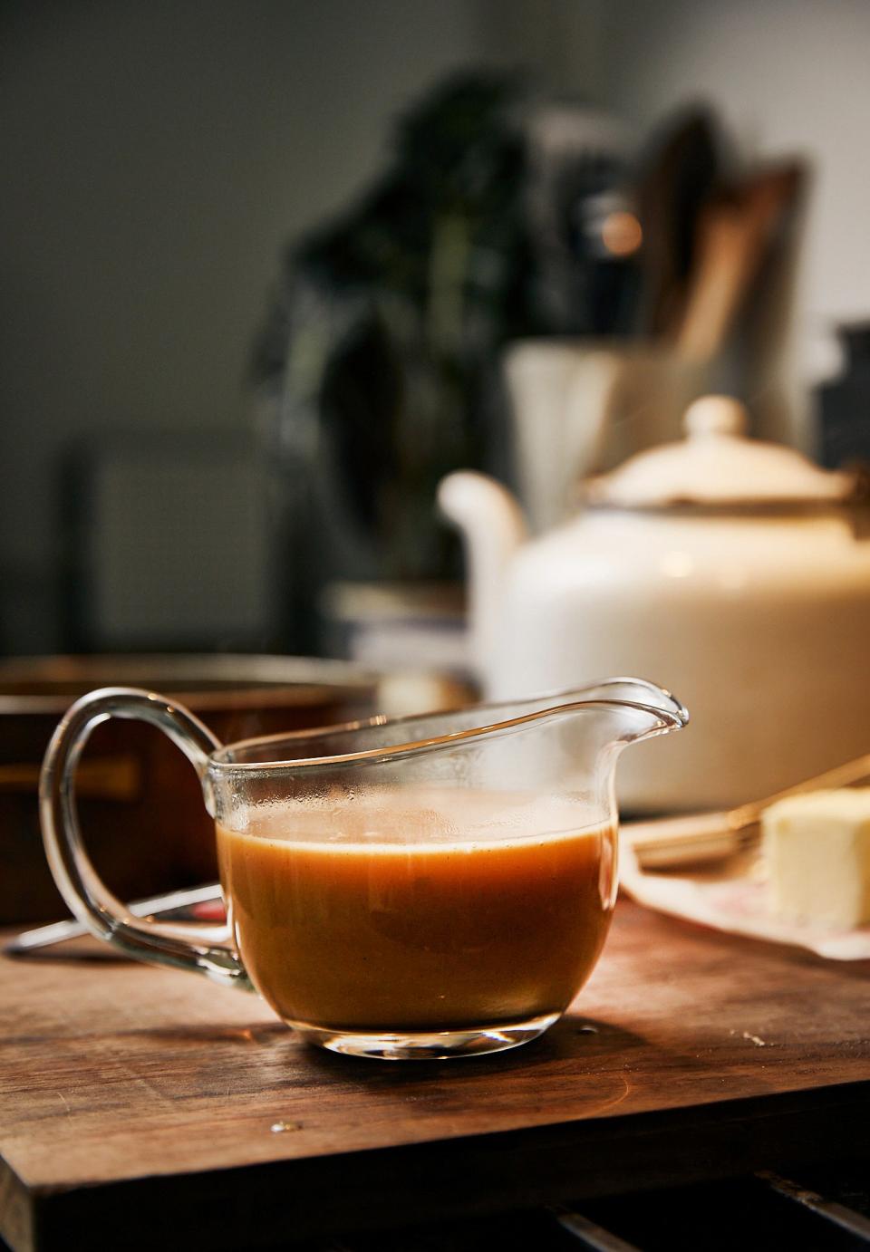 A+ gravy does not require homemade stock.