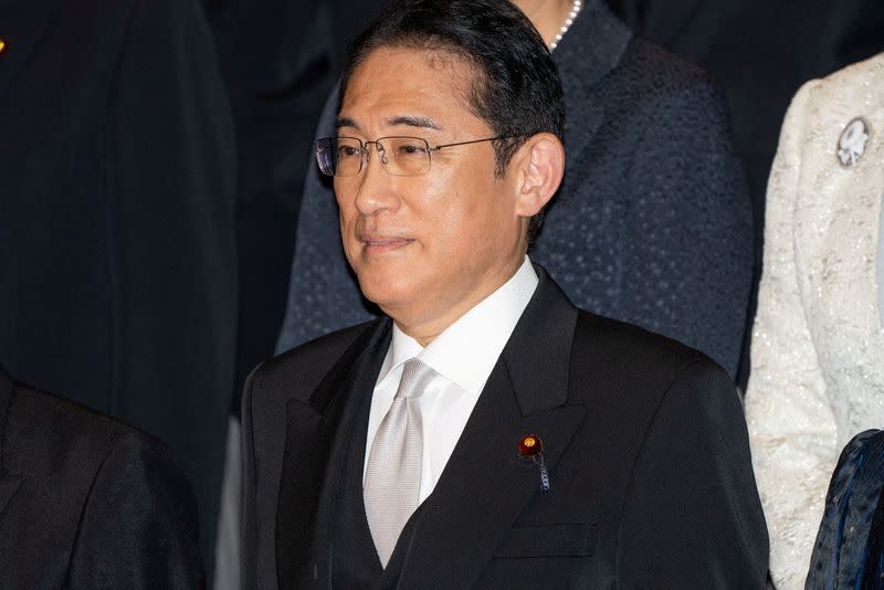 FILE PHOTO: Japanese Prime Minister Fumio Kishida reshuffles his cabinet