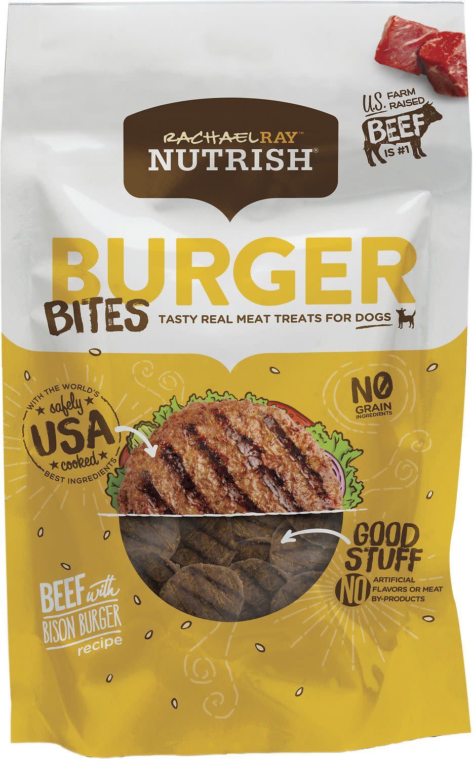 Rachael Ray Nutrish Grain Free Burger Bites