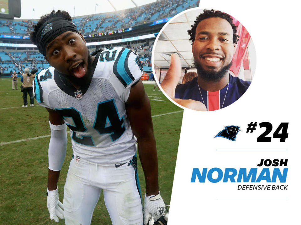 #24 Josh Norman— Defensive Back