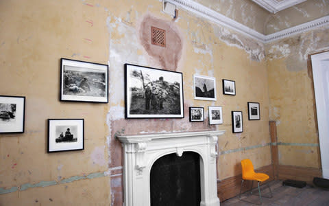 Photographs displayed among the Burberry collection at Old Sessions House - Credit: Burberry