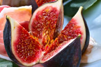 <p><b>23. Figs </b> </p> <p> Figs are steeped in Biblical references and historical origins and are known as the oldest aphrodisiac known to man. Not only do they improve health, they also stimulate lasting erections, delayed climaxes and increased fertility. </p>