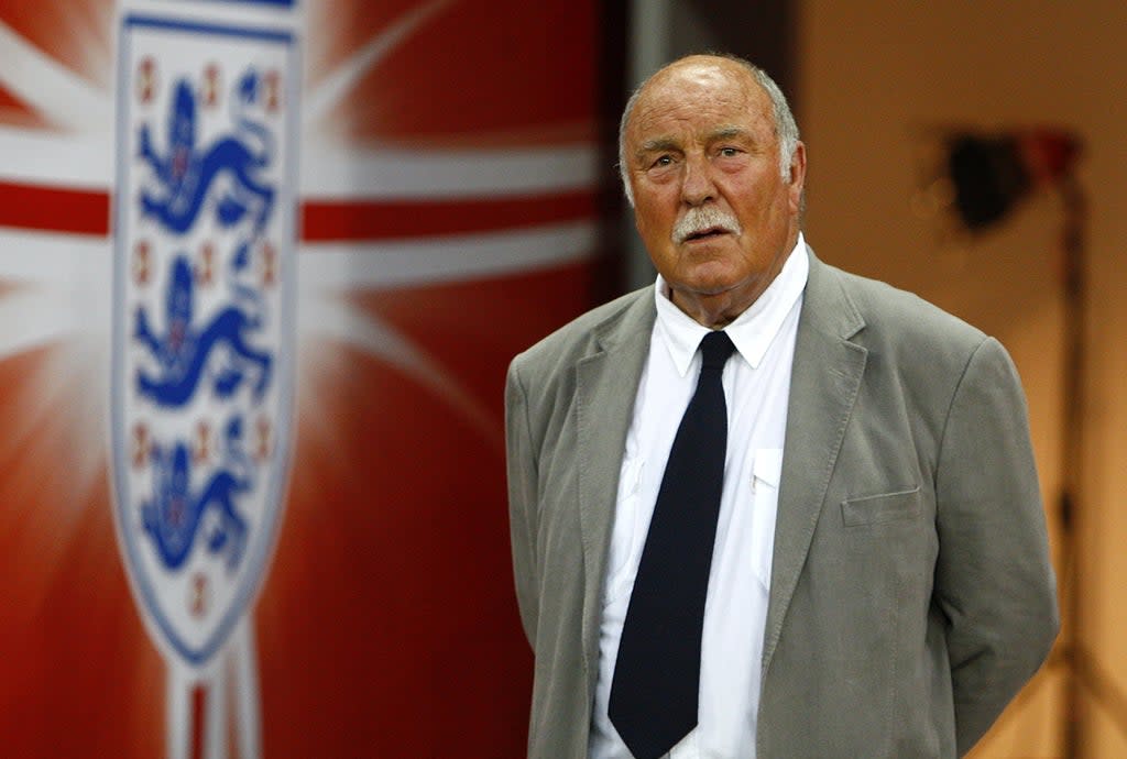 Jimmy Greaves, pictured here in 2009, scored 44 goals in 57 matches for England  and was part of the 1966 World Cup-winning squad, though he controversially missed out on the final (PA)