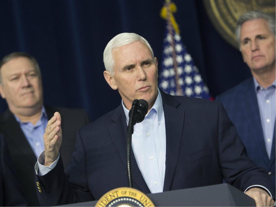 Mike Pence has damaged relations with the Middle East even further: Getty