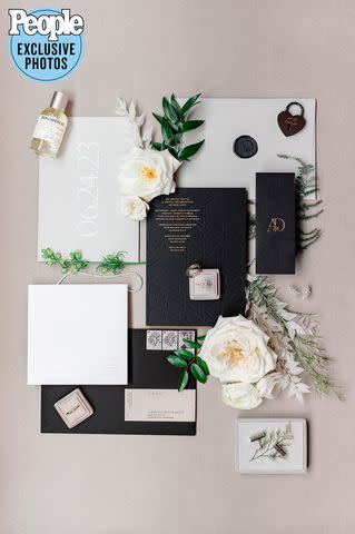 <p>Hunter Hennes Photography</p> Wedding details from Devyn Simone and Adam Lock's Kansas City nuptials