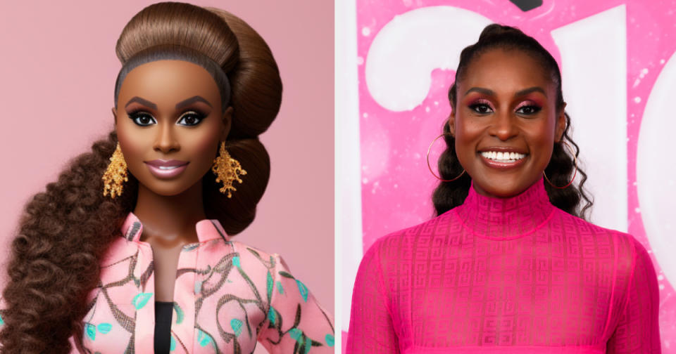 Doll Issa vs. human Issa