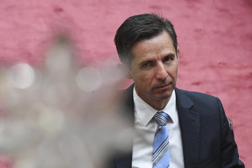 Senator Simon Birmingham expressed concerns over China undermining its trade agreement with Australia. Source: AAP