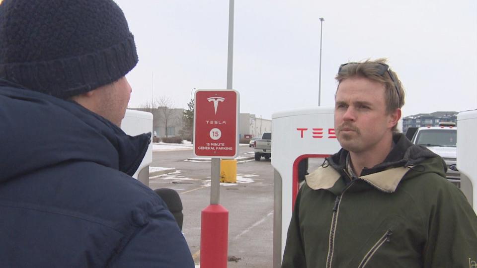Matthew Pointer, with the Saskatchewan Electric Vehicle Association, says misconceptions about electric vehicles having problems with cold weather are not true and that they work and start just fine. 
