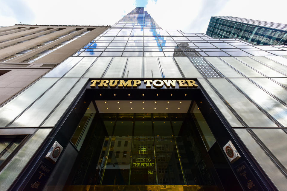 Der New Yorker Trump Tower in der 5th Avenue. (Bild: Getty Images)