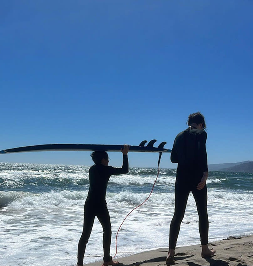 Surf hijos Ricky Martin