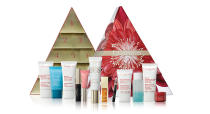 <p>For £60, you can find 12 miniature beauty items in Clarins’ 2018 advent calendar. This year, the gift set includes a super volume mascara and gentle foaming cleanser. Available online <a rel="nofollow noopener" href="https://www.debenhams.com/webapp/wcs/stores/servlet/prod_10701_10001_163104808499?brand=Clarins&cat1=Gifts&cat2=Advent-calendars&CMP=SSH_6890450472_1341032141_51870853377&gclid=Cj0KCQjwjbveBRDVARIsAKxH7vlJ0tYLiIi7eJ5SWND4Xo-aV5c4tqWPWn5ro8TO7O7NH5DN7-ny8pcaAkqwEALw_wcB&gclsrc=aw.ds" target="_blank" data-ylk="slk:now;elm:context_link;itc:0;sec:content-canvas" class="link ">now</a>. </p>