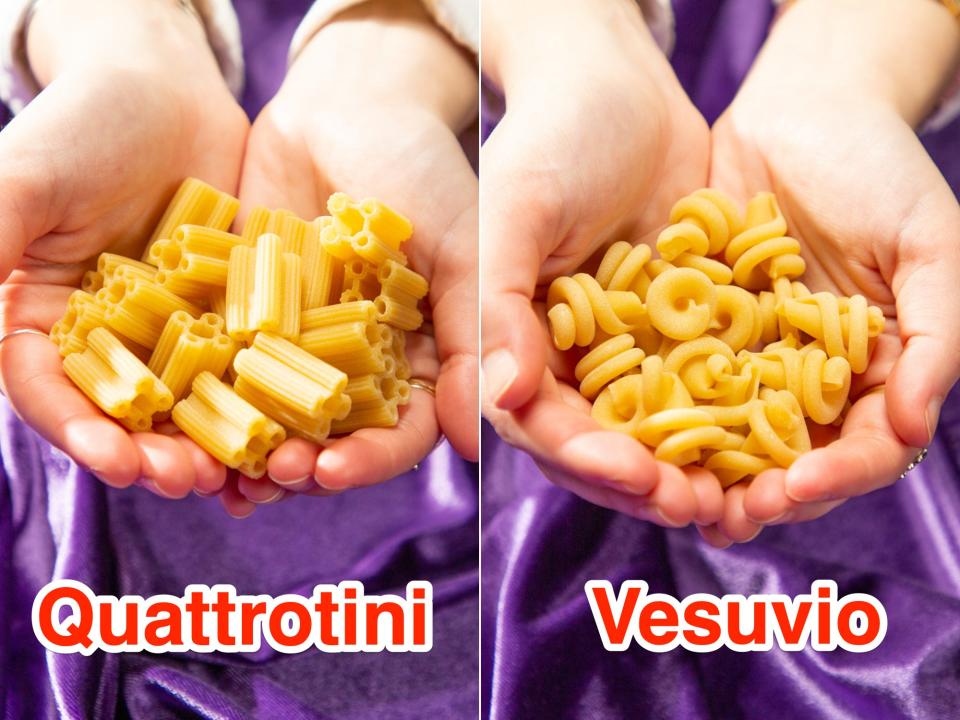 sfoglini pasta shapes