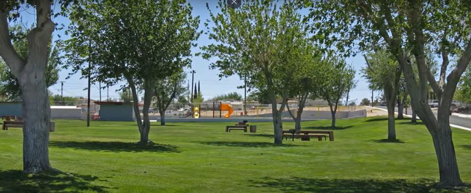 A fight at Lillian Park in Barstow resulted in a woman being shot, a man being stabbed, a teen girl being shot and stabbed, and a wanted suspect, police reported.