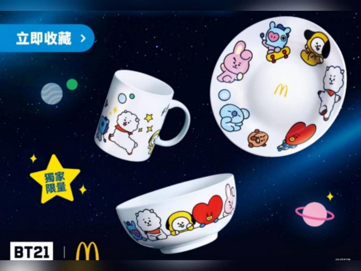 再等等！ 麥當勞「BT21餐具組」緊急喊卡不賣了